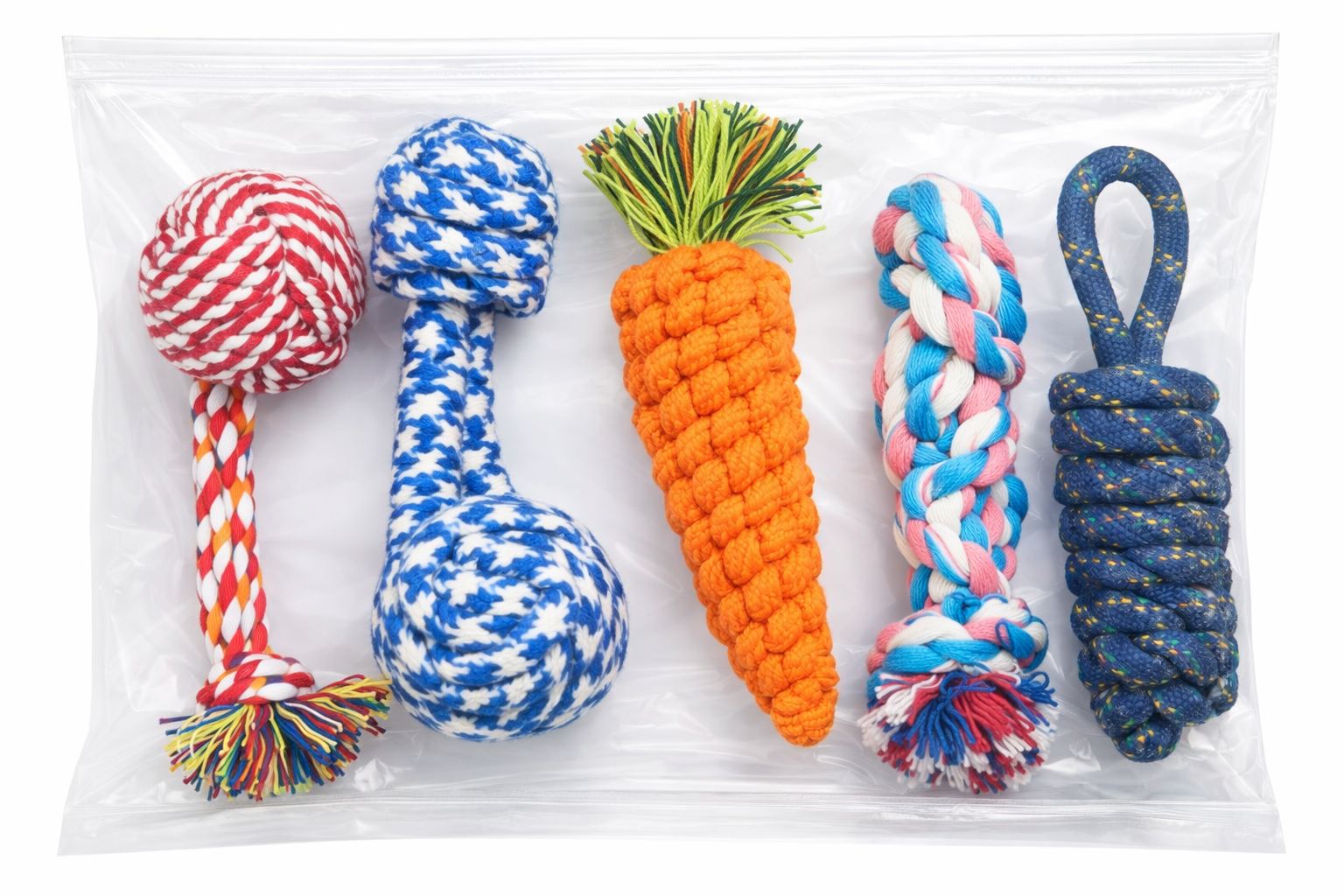 Puppy Play Essentials Chew-Rope Toy Set
