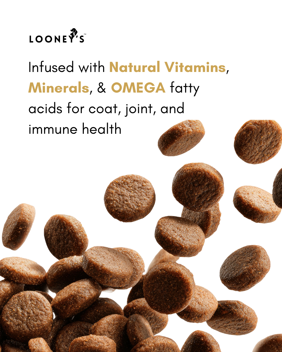 Looneys Ultimate Nutrition 3kg Adult Dry Kibble